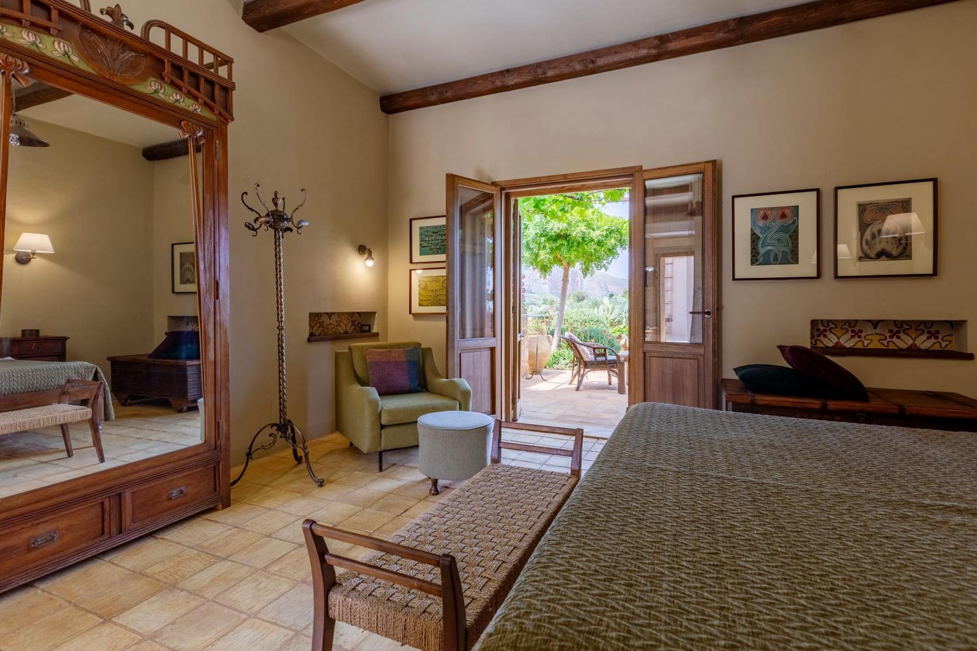 Baglio Giammaccaro Bed and Breakfast Castelluzzo Eksteriør billede