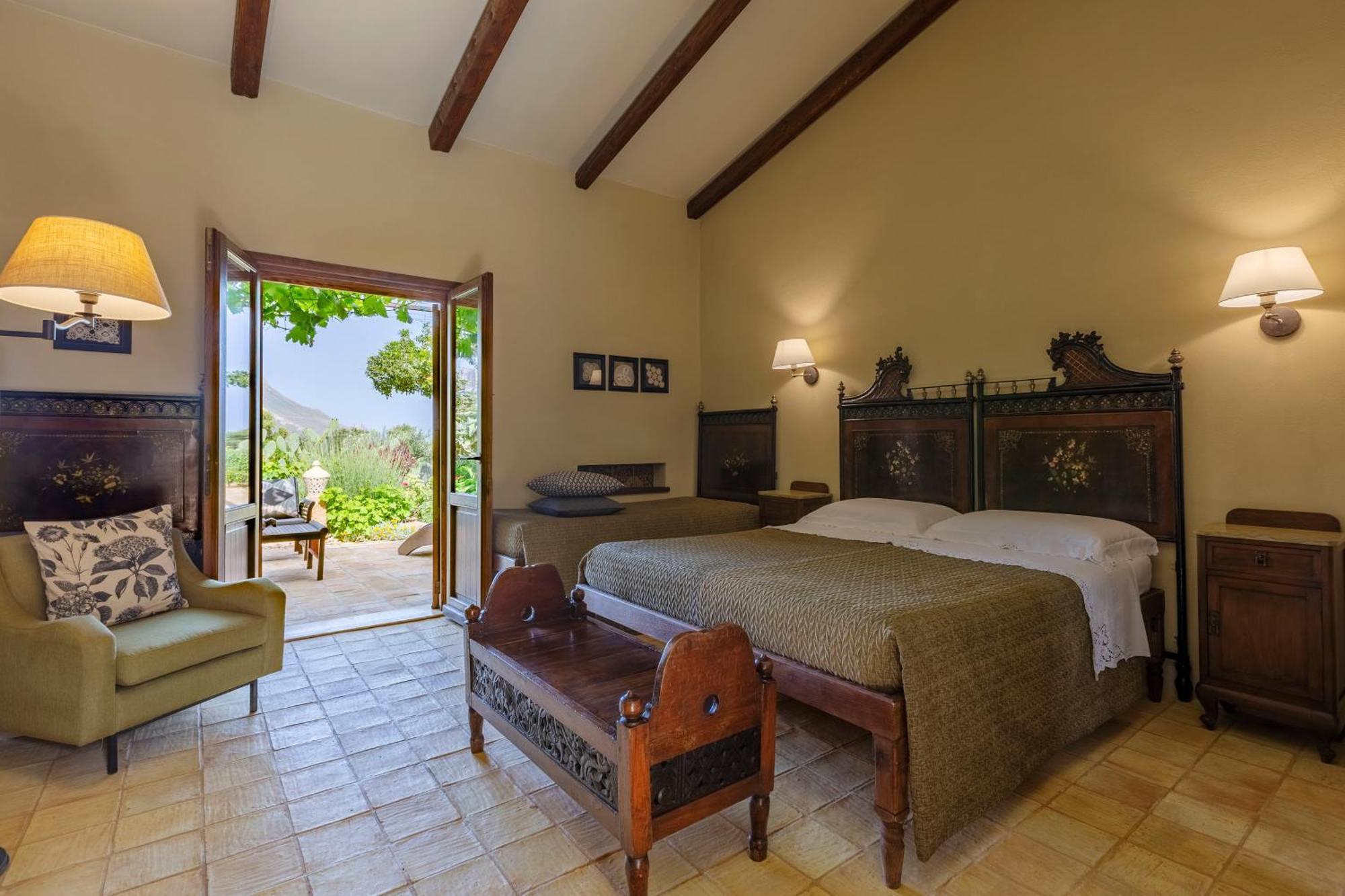 Baglio Giammaccaro Bed and Breakfast Castelluzzo Eksteriør billede